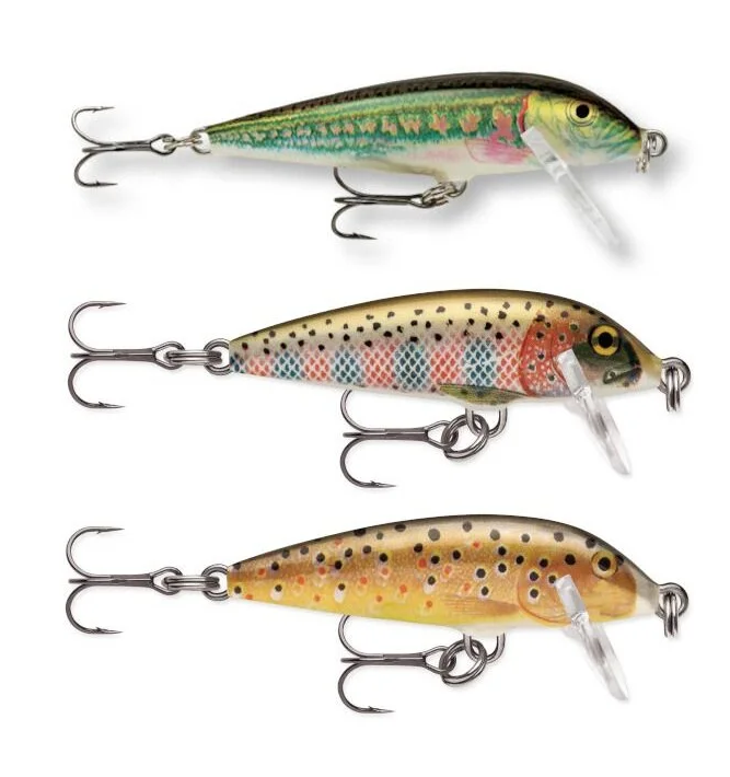 Rapala sada woblerů trout kit 3 cm 4 g 3 ks