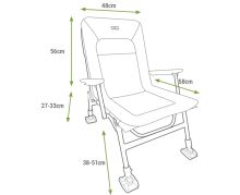 Korum Křeslo Supa Lite Stretch - Deluxe Chair (6)