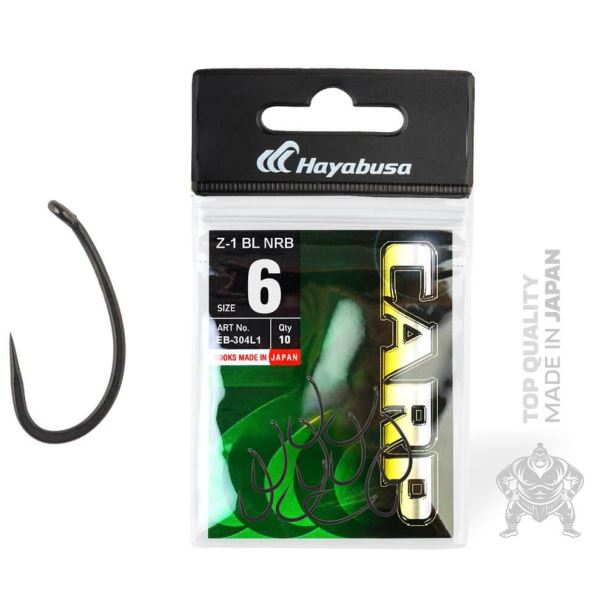 Hayabusa Háčky Teflonové Z-1 Bez Protihrotu BL NRB 10 ks