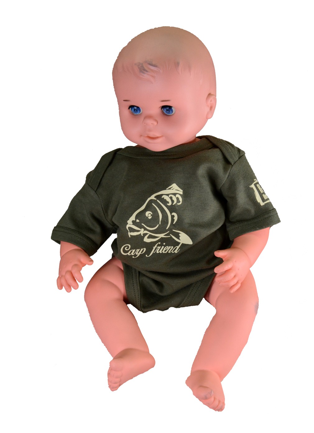 R-spekt baby body carp friend khaki-velikost 12-18 měs.