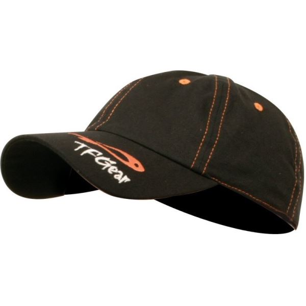 TFG Kšiltovka Gear Black/Orange Baseball Cap