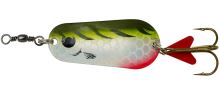 Dam Třpytka Effzett Standard Spoon UV Olive Chartreuse Tiger