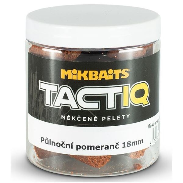 Mikbaits Měkčené Pelety TactiQ 250 ml 18 mm