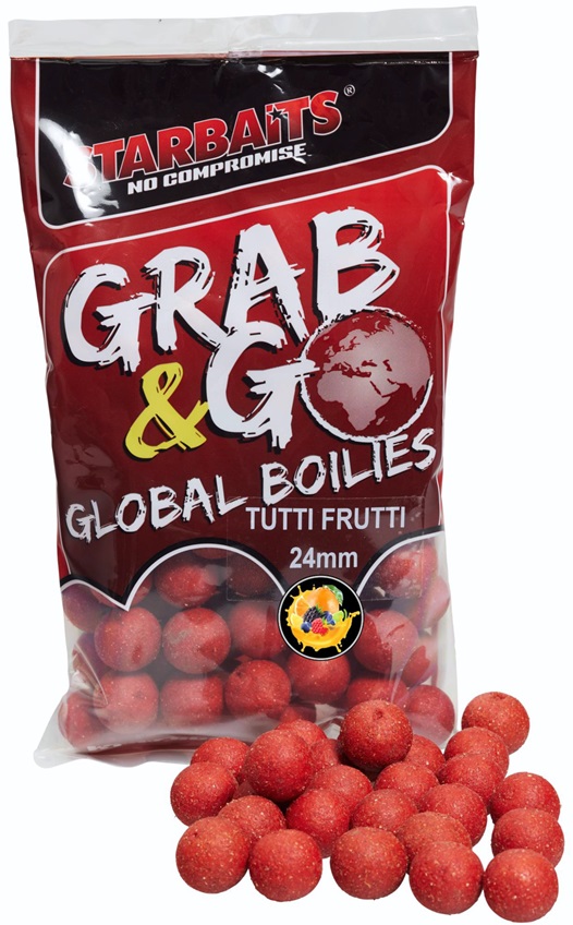 Starbaits boilies g&g global tutti frutti - 1 kg 20 mm