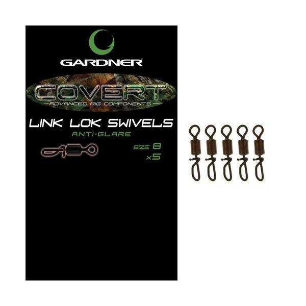 Gardner Obratlíky Covert Link Lok Swivels