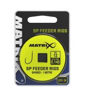Matrix Návazec SP Feeder Rigs 1 m 10 ks	-Velikost Háčku 10