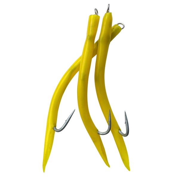 Sema Gumová nástaha Emotion úhoříci - 12 cm Žlutá