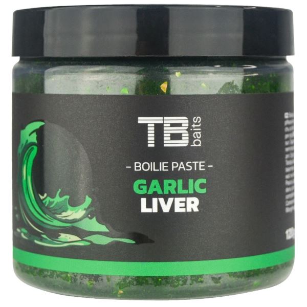 TB Baits Obalovací Pasta Garlic Liver 200 ml