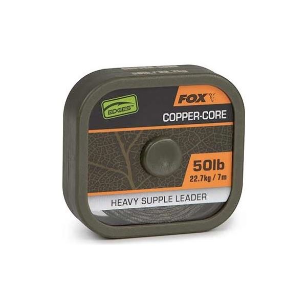 Fox Šňůrka Edges Naturals Copper-Core 50lb 7m