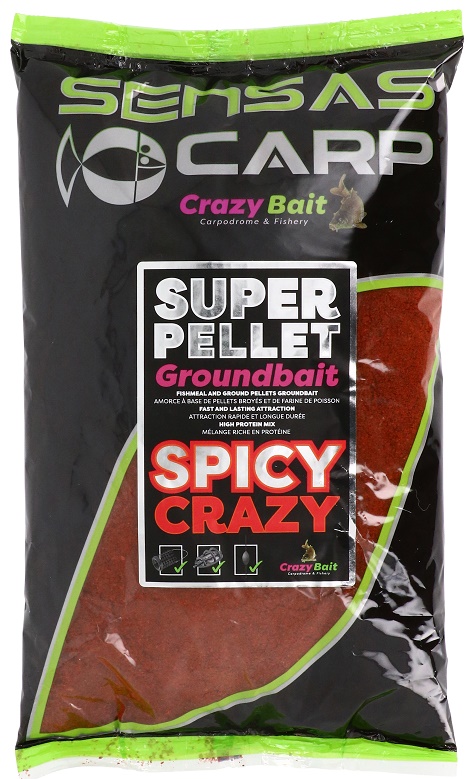 Levně Sensas krmení crazy 1 kg - spicy