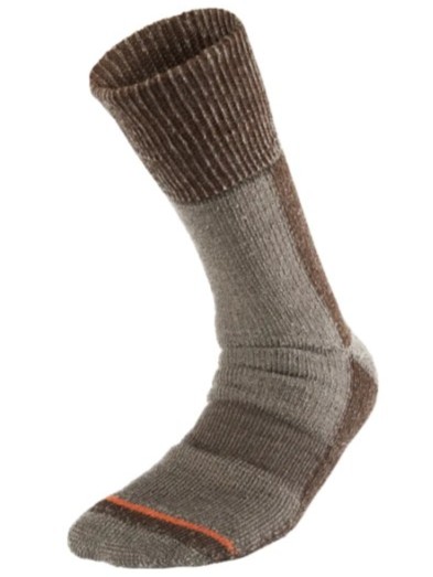 Geoff anderson merino ponožky woolly sock hnědé - eu 37-40 (s)