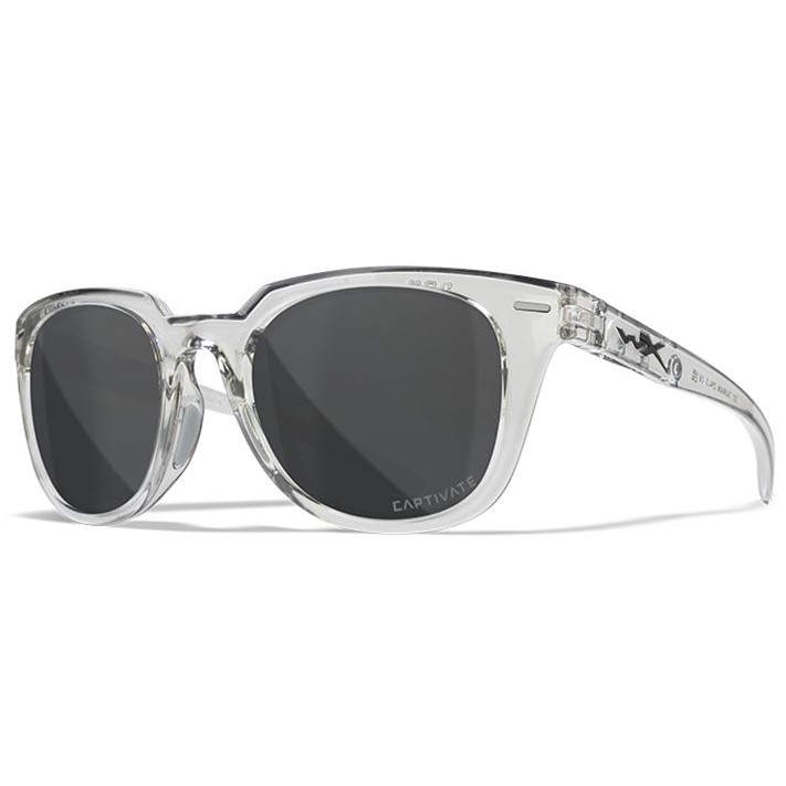 Levně Wiley x polarizační brýle ultra captivate polarized smoke grey gloss crystal light grey