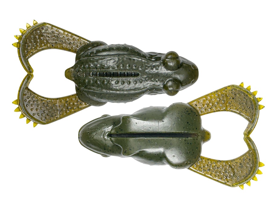 Levně Savage gear gumová nástraha tough toad f rtf green - 11 cm 30 g