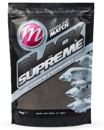 Levně Mainline krmítková směs black supreme 1 kg