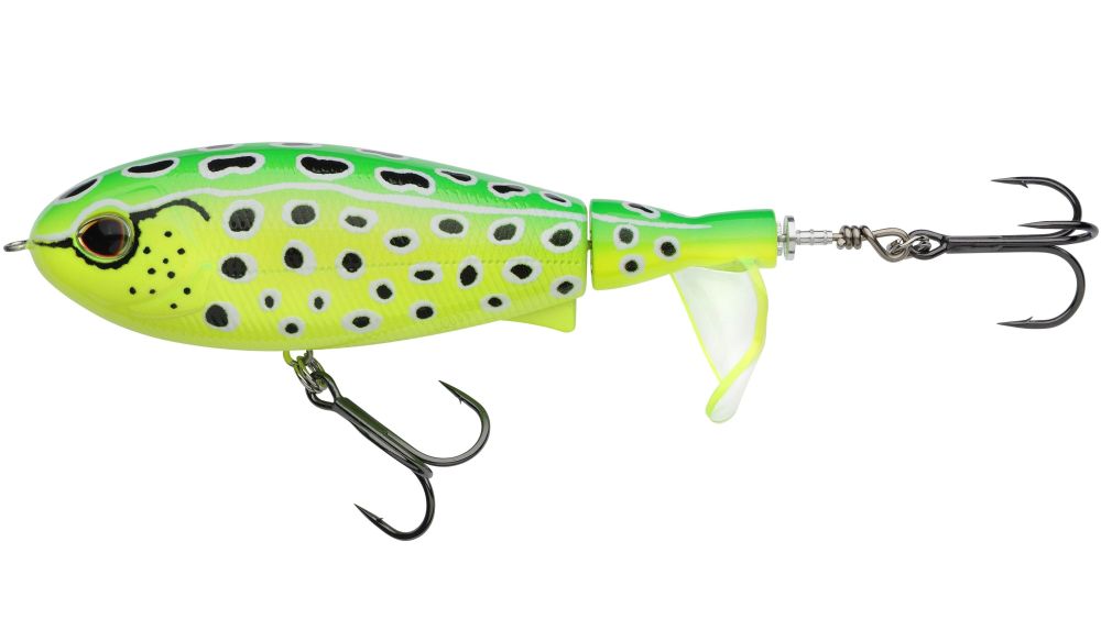 Berkley wobler screaming choppo floating fire frog - 11 cm 29 g