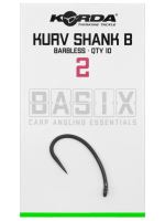 Korda Háčky Basix Kurv Shank Barbless (3)