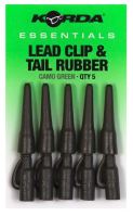Korda Montáž Essentials Lead Clip & Tail Rubbers 5 ks Korda Montáž Essentials Lead Clip & Tail Rubbers 5 ks
