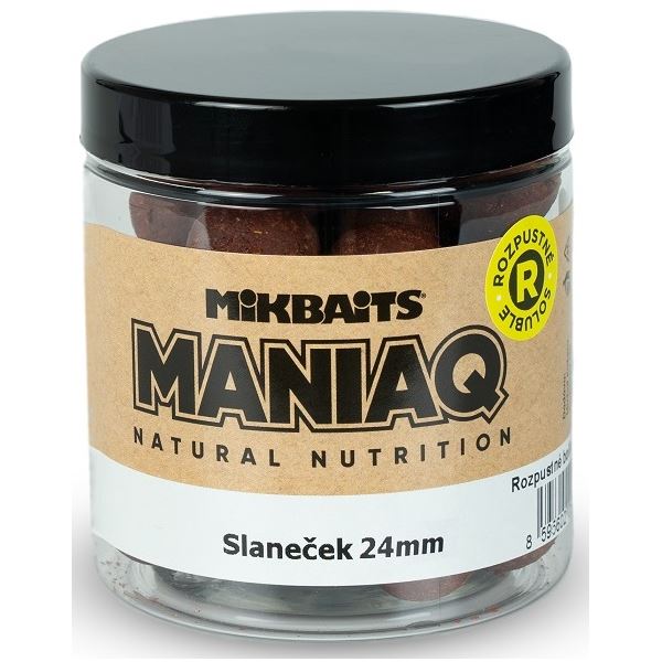 Mikbaits Rozpustné Boilies ManiaQ Slaneček 250 ml