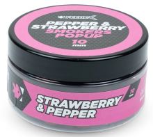 Feeder Expert Plovoucí Boilie Smokers Pop-Up 100 ml 10 mm - Jahoda Pepř