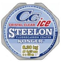 Konger Vlasec Steelon Cristal Clear Fluorocarbon Ice 0,16 mm 50 m