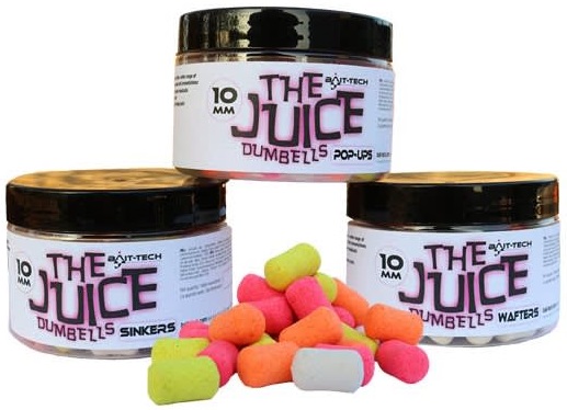 Levně Bait-tech plovoucí nástraha the juice dumbells pop-ups 100 ml - 8 mm