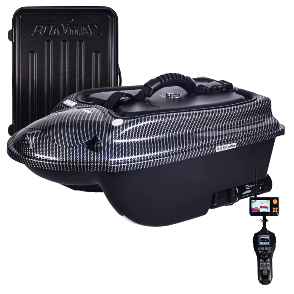 Boatman zav�?ec� lodi?ka actor plus pro 2025 s gps a echolotem carbon