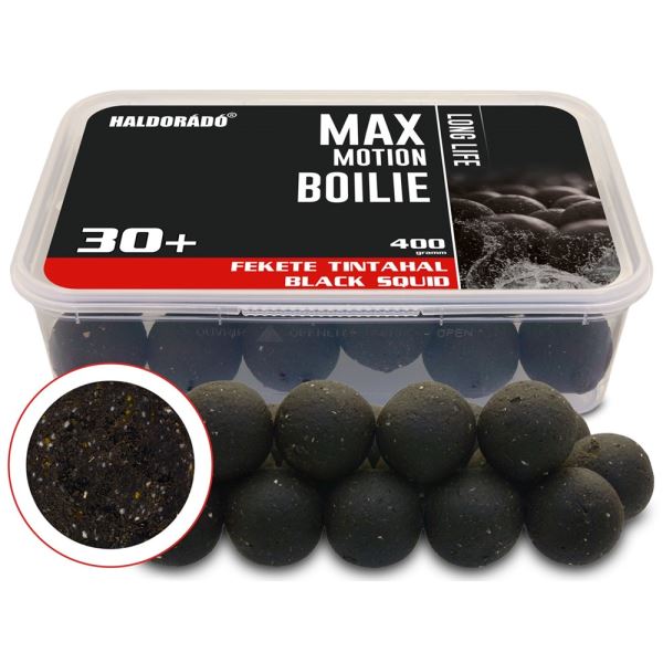 Haldorádó Boilies Max Motion Long Life Černá Chobotnice