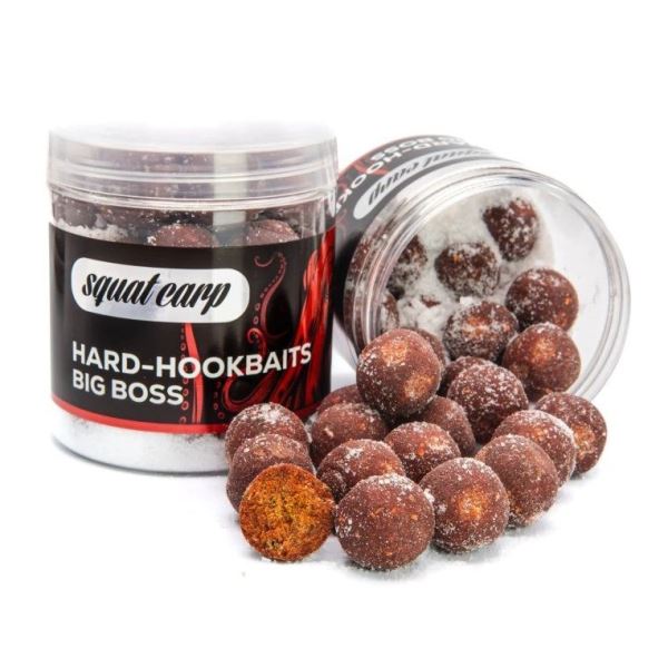 Squat Carp Tvrzené Boilies Hard Hookbaits Big Boss 170 g