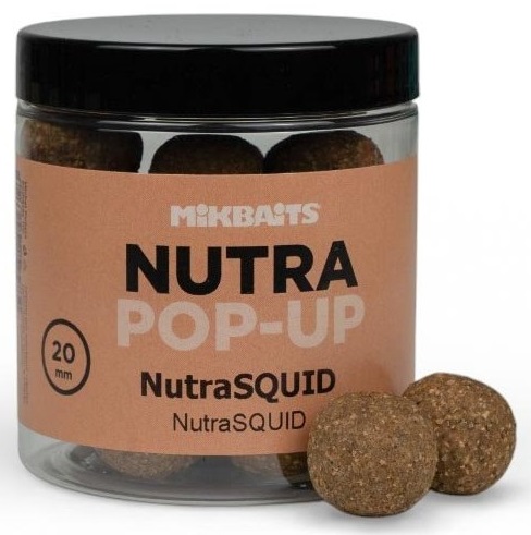 Levně Mikbaits nutra pop-up 20 mm 250 ml - nutrasquid