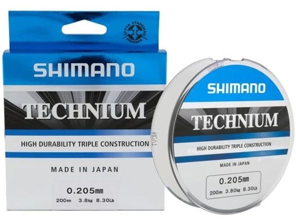 Shimano vlasec technium grey 300 m - 0,345 mm 11,5 kg