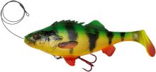 Savage Gear Gumová Nástraha 4D Perch shad SS Firetiger