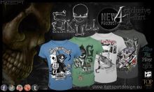 HOTSPOT DESIGN Tričko Skull Rig (1)