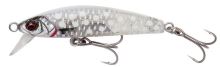 Savage Gear Wobler Gravity Minnow Sinking Crystal White Glow 6 cm 12 g