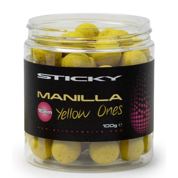 Sticky Baits Plovoucí Boilies Manilla Pop-Ups Yellow Ones 100 g