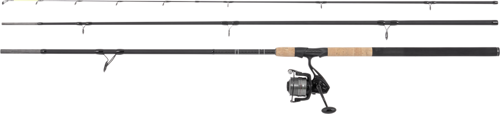 Zebco prut target fish heavy feeder combo 3,9 m 150 g + naviják 5000 0,28 mm