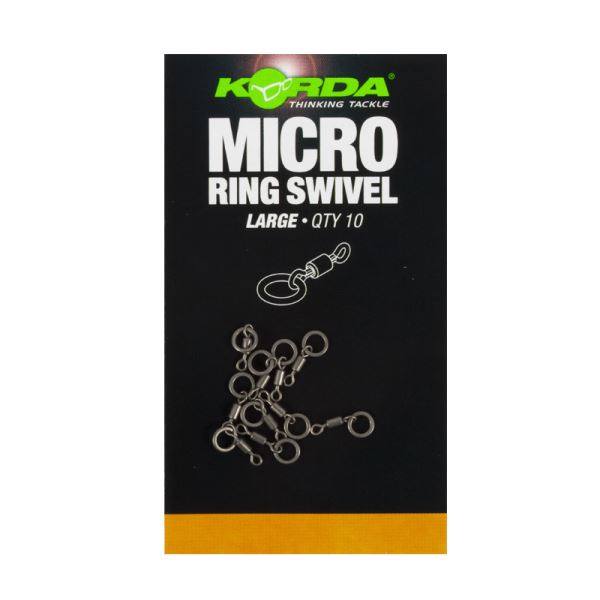 Korda Obratlík Micro Rig Ring Swivel Large