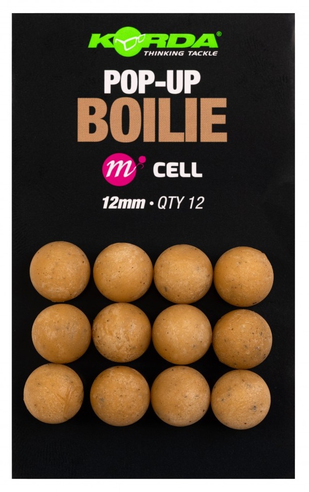 Korda umělé boilie pop up boilie cell - 12 mm 12 ks