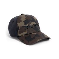 Avid Carp Kšiltovka Distortion Dark-Camo Hybrid Cap (1)