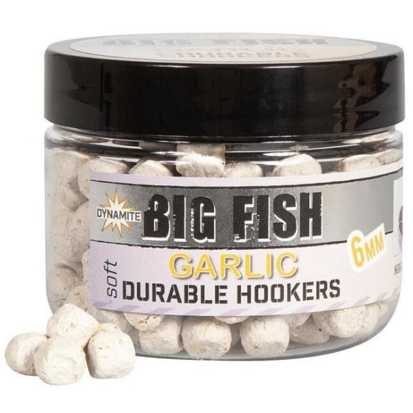 Dynamite Baits Měkčené Pelety Durable Hookers Garlic 6 mm