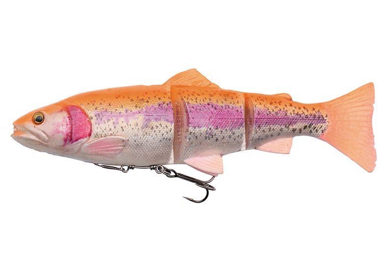 Savage gear gumová nástraha 4d linethru trout sinking golden albino - 25 cm 193 g