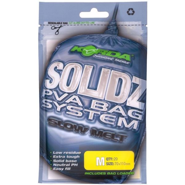 Korda PVA Sáček Solidz Slow Melt PVA Bags