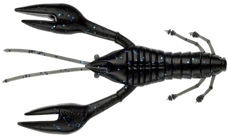 Gunki ráček hourra craw up black blue flk - 9 cm 8,12 g