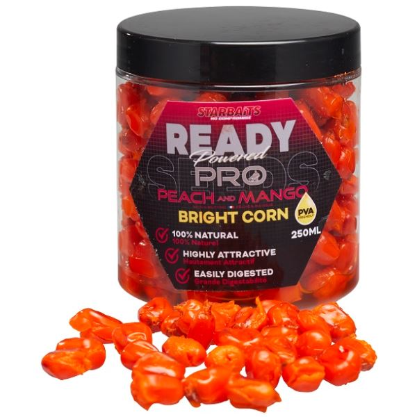 Starbaits Kukuřice Bright Ready Seeds 250 ml