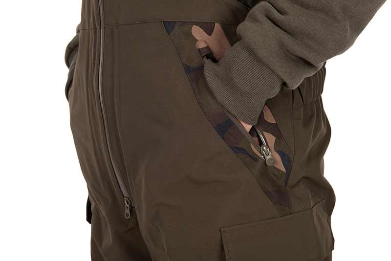 Fox Kalhoty RS25K Khaki Salopettes (8)
