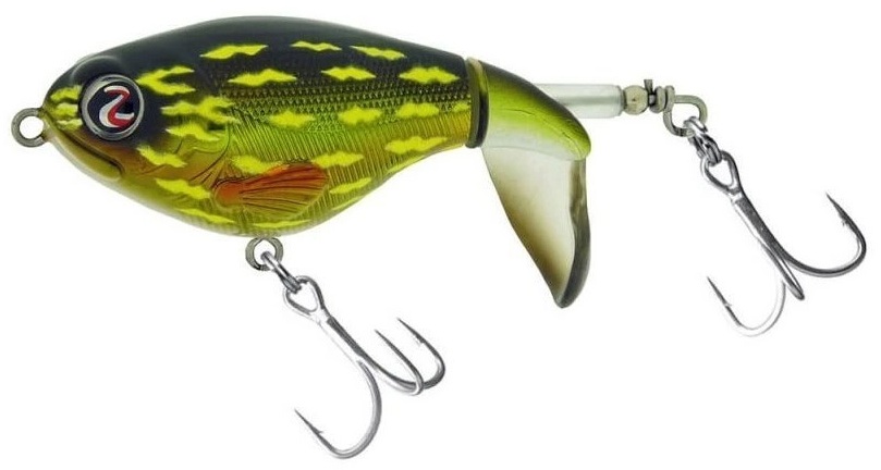 River2sea wobler hladinový whopper plopper pike - 7,5 cm 16,5 g