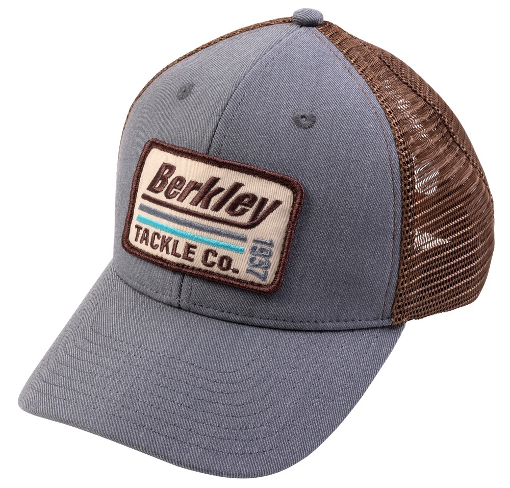 Berkley kšiltovka trucker cap heather khaki