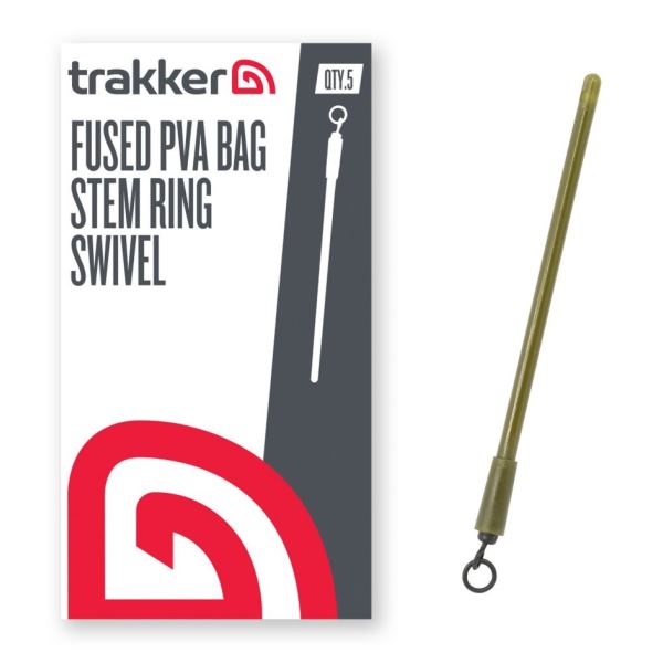 Trakker Dřík Do Inline Olov Fused PVA Bag System Ring Swivel 5 ks