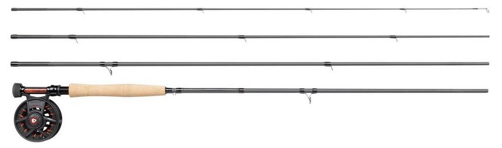 Greys muškařský set fin euro nymph fly combo prut 10 ft naviják 3/4 šňůra euro 3w