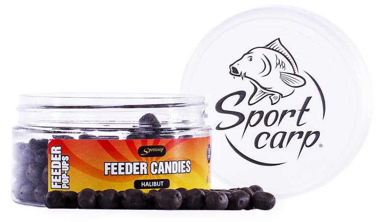 Sportcarp plovouc� n�strahy feeder candies 75 ml 8 mm - halibut