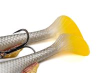 Fox Rage Gumová Nástraha Super Slick Shad Loaded UV Silver Ghost (3)